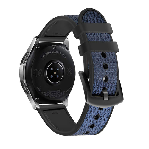 Withings Steel HR - 40mm Nylon Hybrid Strap (Blue)