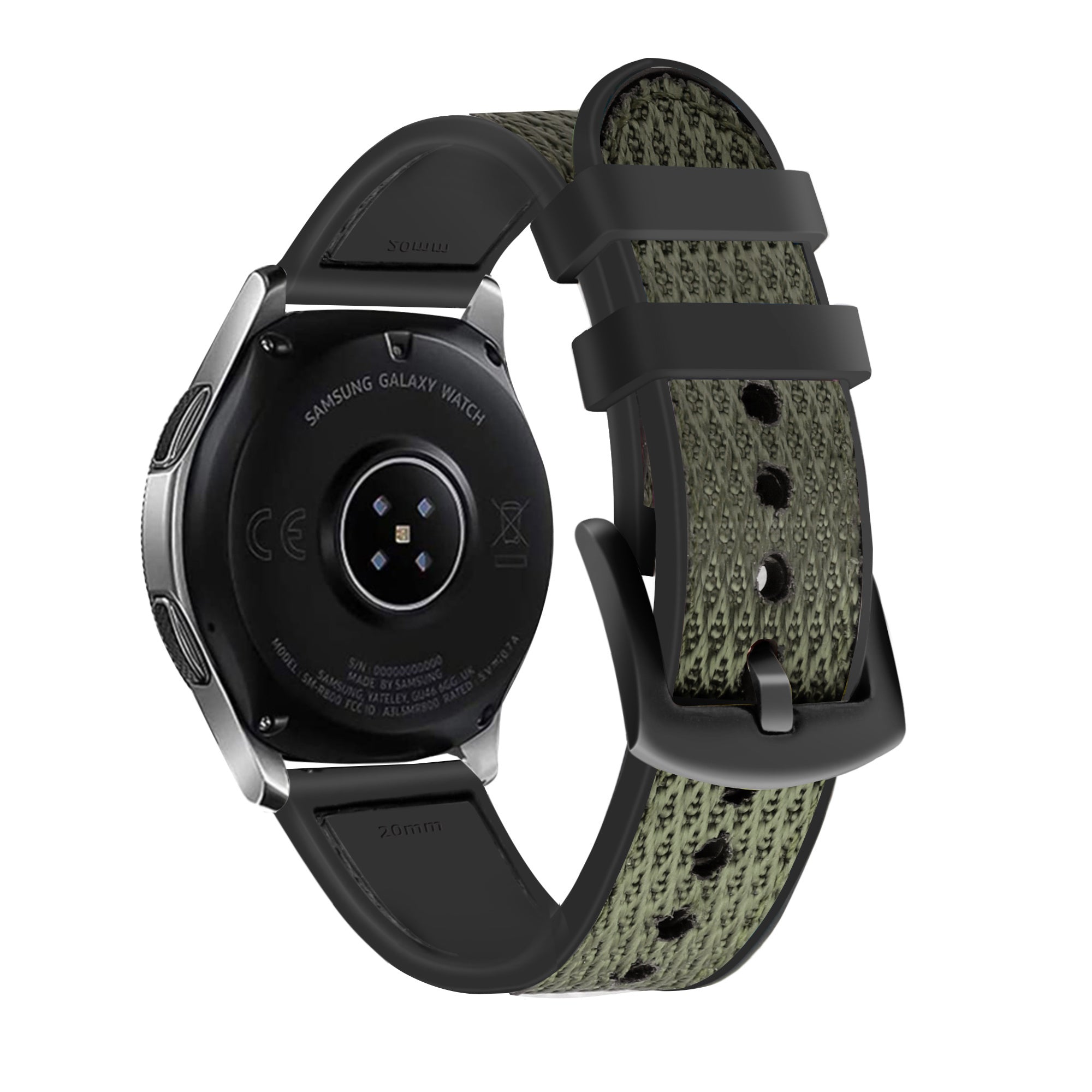 Amazfit GTS 4 Nylon Hybrid Strap (Green)