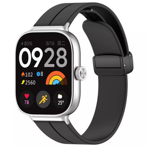 Bracelet silicone avec D-buckle Redmi Watch 4 (noir)