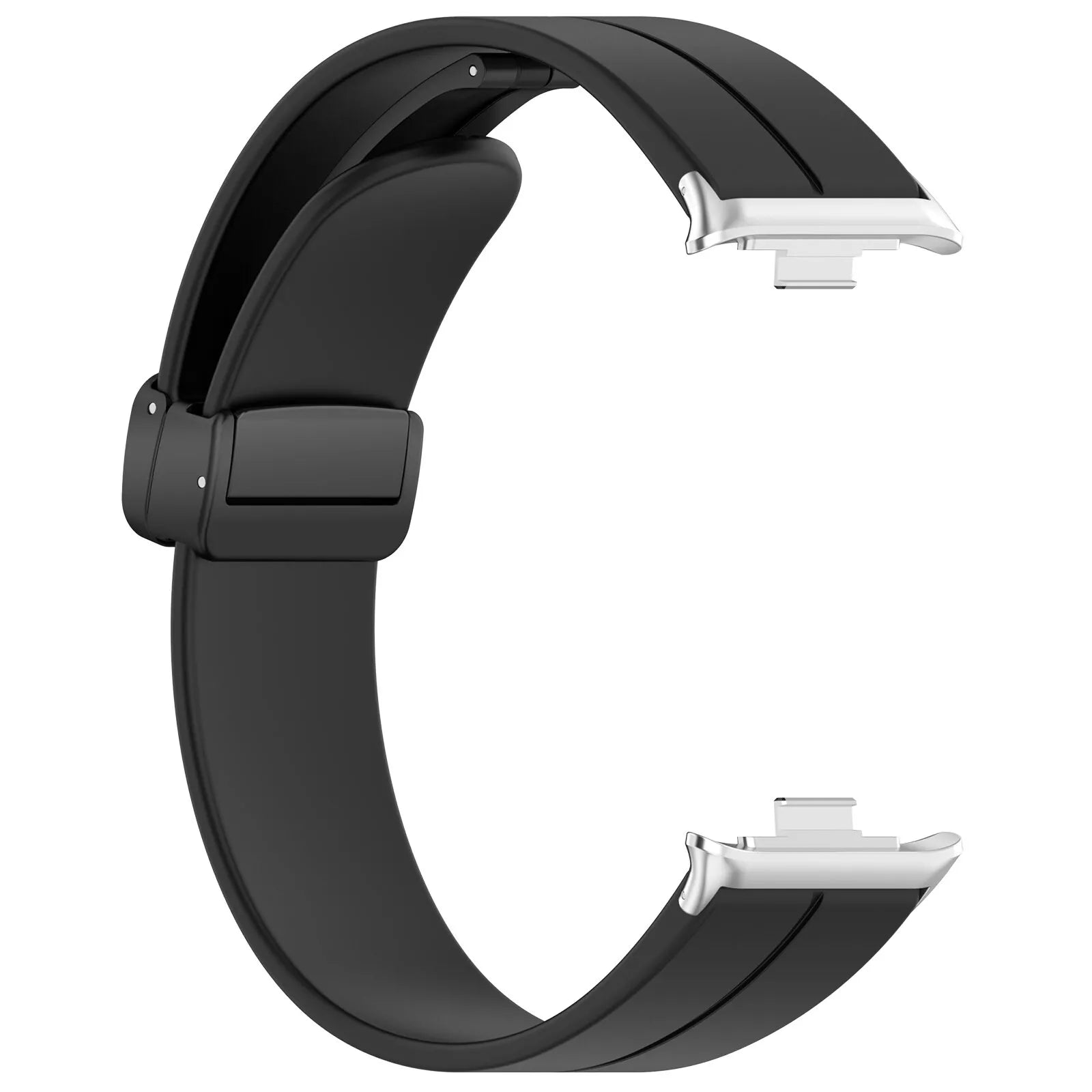 Correa silicona con D-buckle Xiaomi Smart Band 9 Pro (negra)