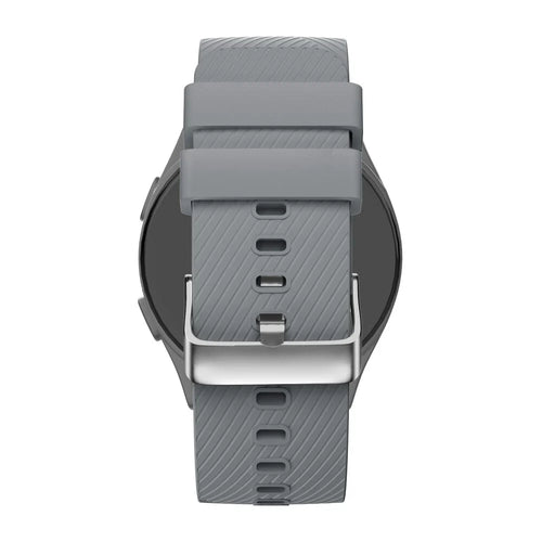 Bandz Amazfit Cheetah (Pro) siliconen band 'Deluxe' (grijs)
