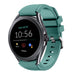 Fossil Gen 5e 44mm Silicone Strap (Pine Green)