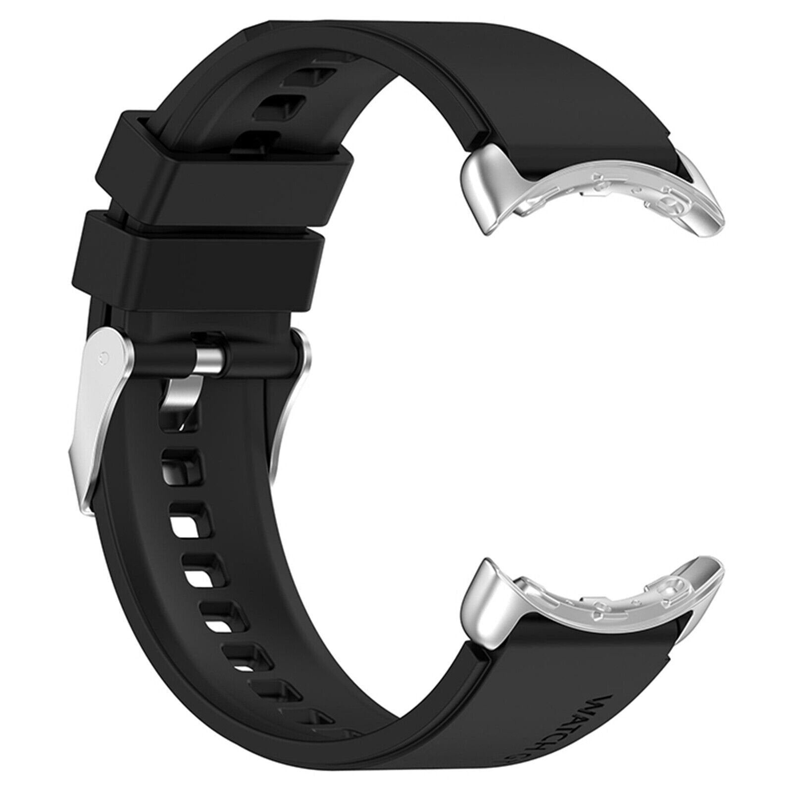 Google Pixel Watch 4 - 41mm Silicone Strap (Black)