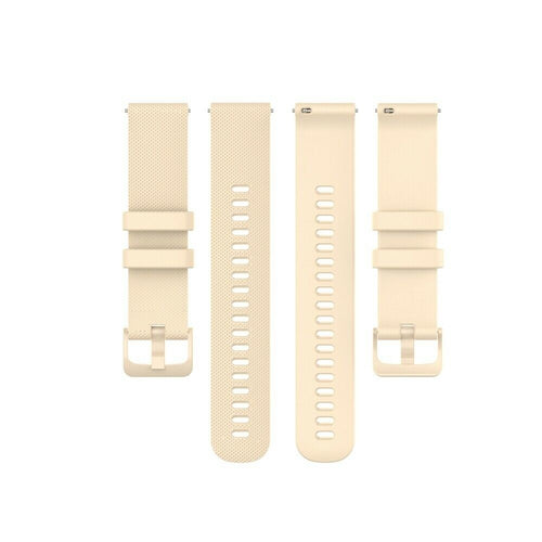 Amazfit Bip 5 Premium Silikonarmband (Beige)