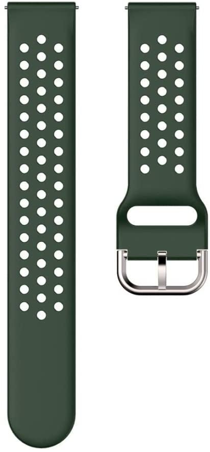 Withings ScanWatch Nova Silicone Air Strap (Dark Green)