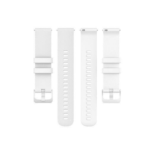 Correa silicona premium Amazfit Bip 6 (blanca)