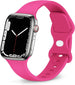 Apple Watch Klassisches Silikonarmband (Rosa)