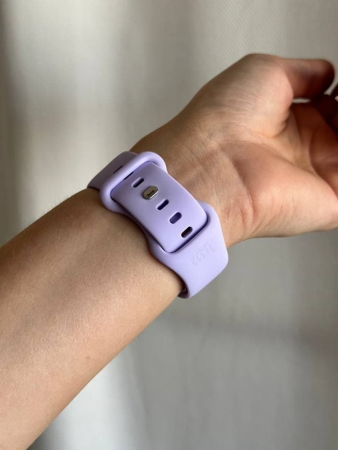xoxo Wildhearts Fossil Gen 5e 44mm Silicone Strap (Lilac)