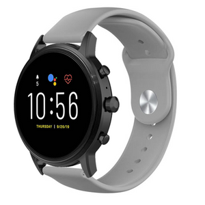 Fossil Gen 4 Explorist (HR) Sportarmband (Grau)