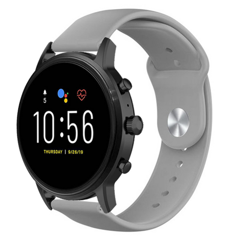 Fossil Gen 4 Explorist (HR) Sportarmband (Grau)