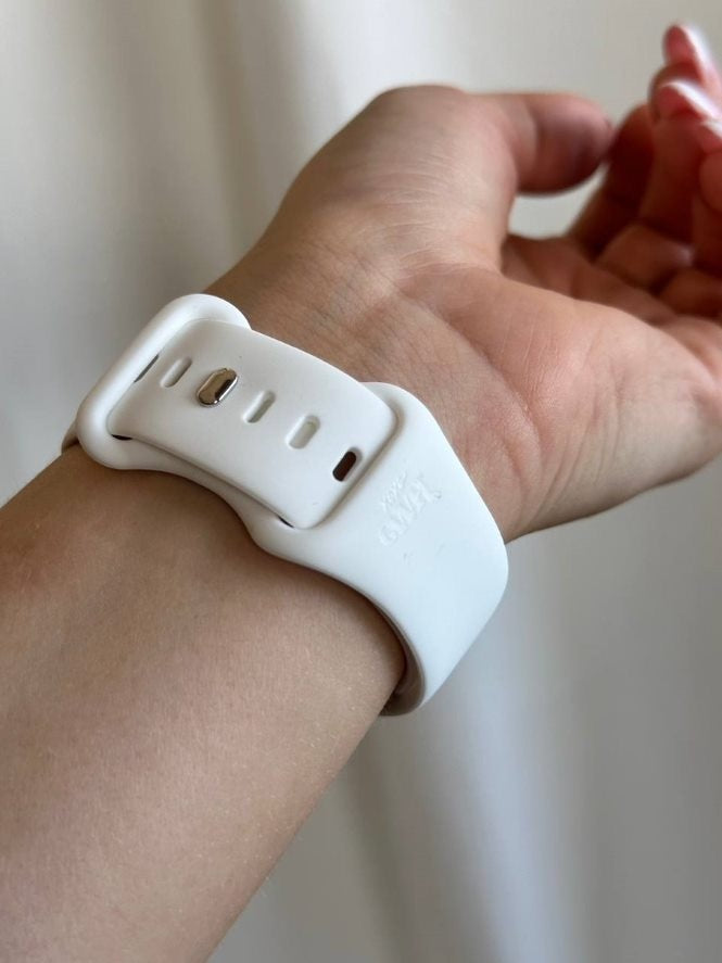 xoxo Wildhearts Xiaomi Amazfit Bip Silikonarmband (Weiß)