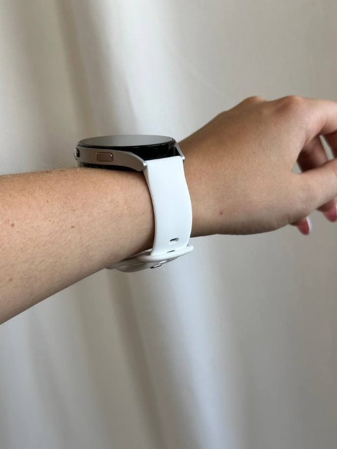 xoxo Wildhearts Xiaomi Amazfit Bip Silikonarmband (Weiß)