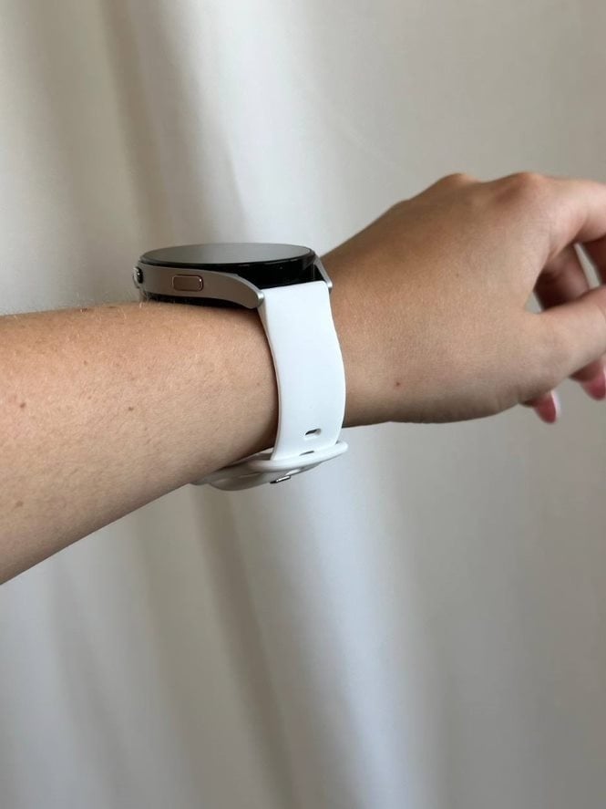 xoxo Wildhearts Amazfit GTS 3 Silikonarmband (Weiß)