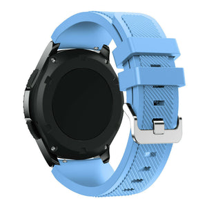 Oppo Watch X twill siliconen bandje (zandblauw)