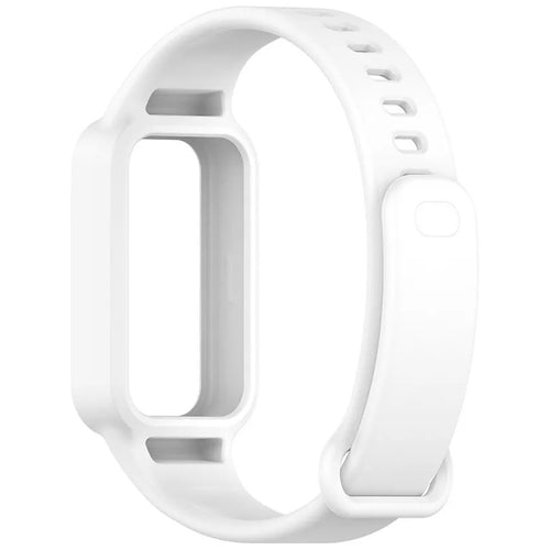 Bracelet silicone Xiaomi Smart Band 9 Active (blanc)