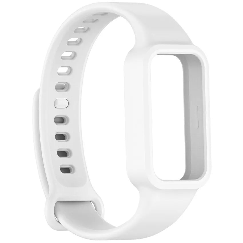 Correa silicona Xiaomi Smart Band 9 Active (blanca)