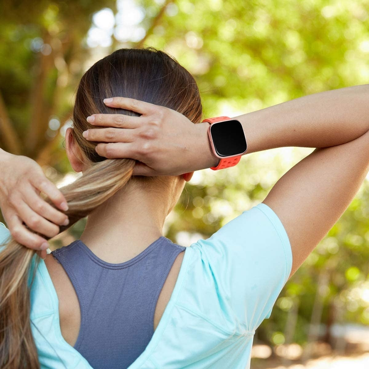 silikonarmband-fitbit-versa-orange