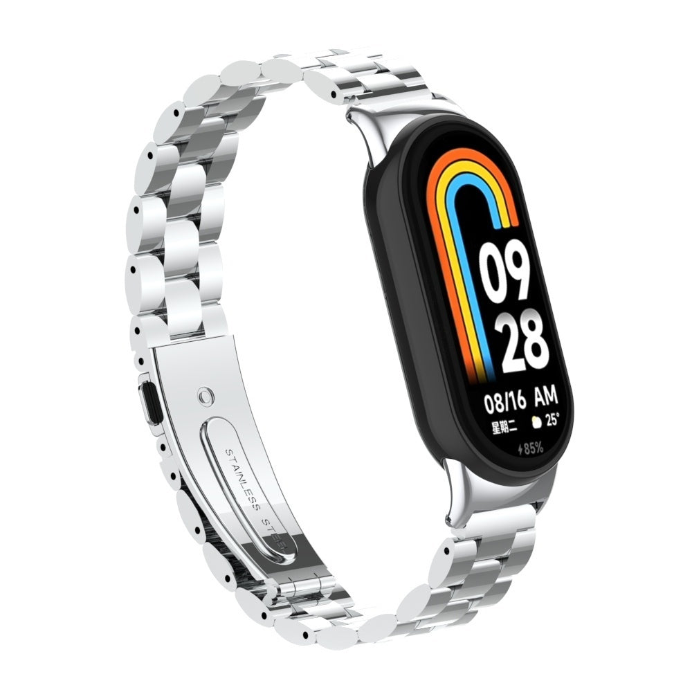 Correa acero Xiaomi Smart Band 10 (plateado)