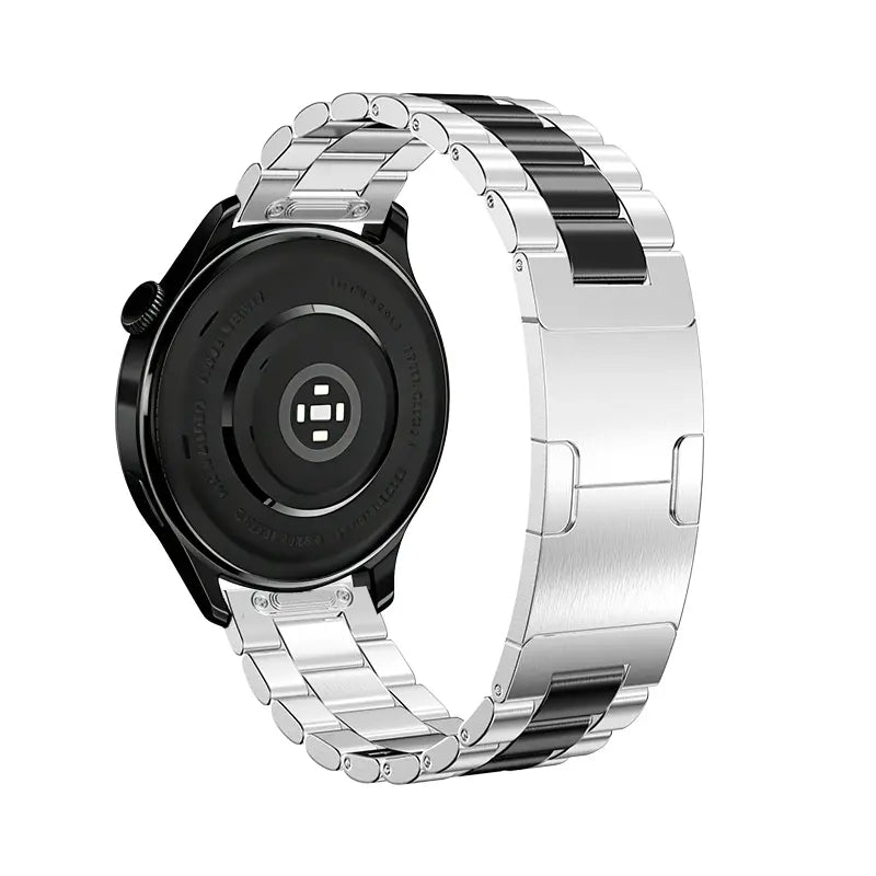 Fossil Gen 6 - 44mm One Push' Stahlarmband (Silber/Schwarz)