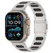 Apple Watch verfijnde stalen hybrid band (zilver/carbon)