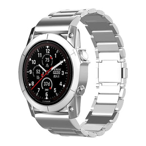 Garmin Fenix E Magnetic Titanium Strap (Silver)