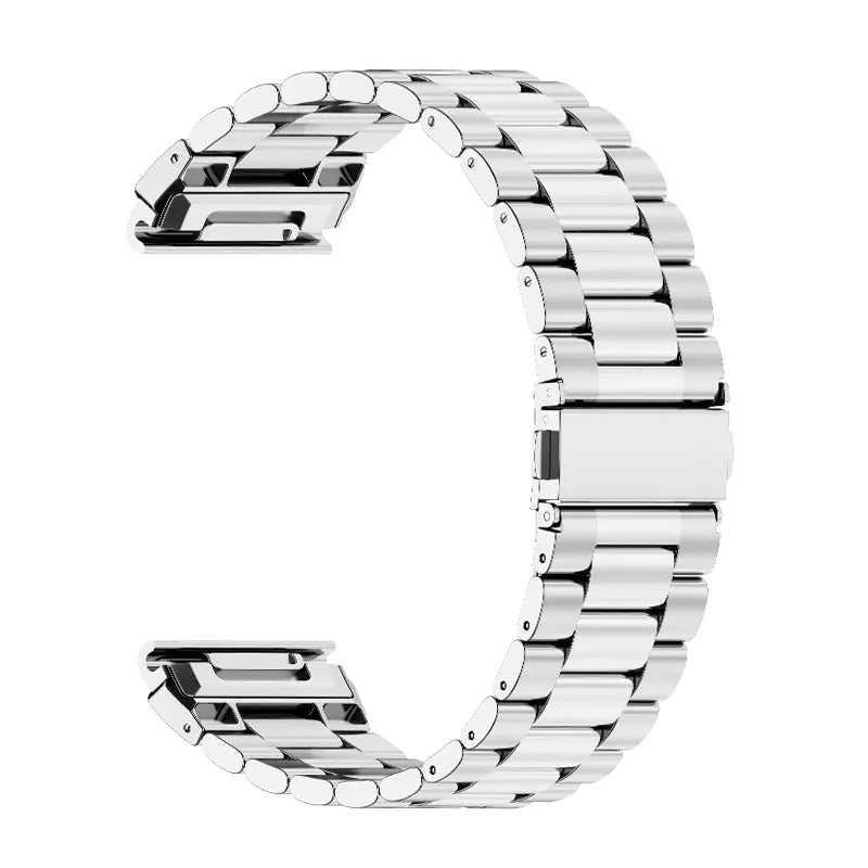 Correa acero premium Garmin Fenix 8 - 43mm (plata)
