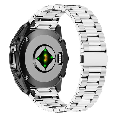 Correa acero premium Garmin Fenix 8 - 43mm (plata)