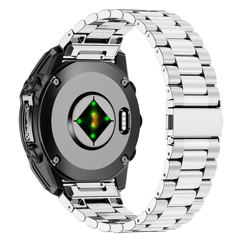 Bracelet acier premium Garmin Instinct 2x (argent)