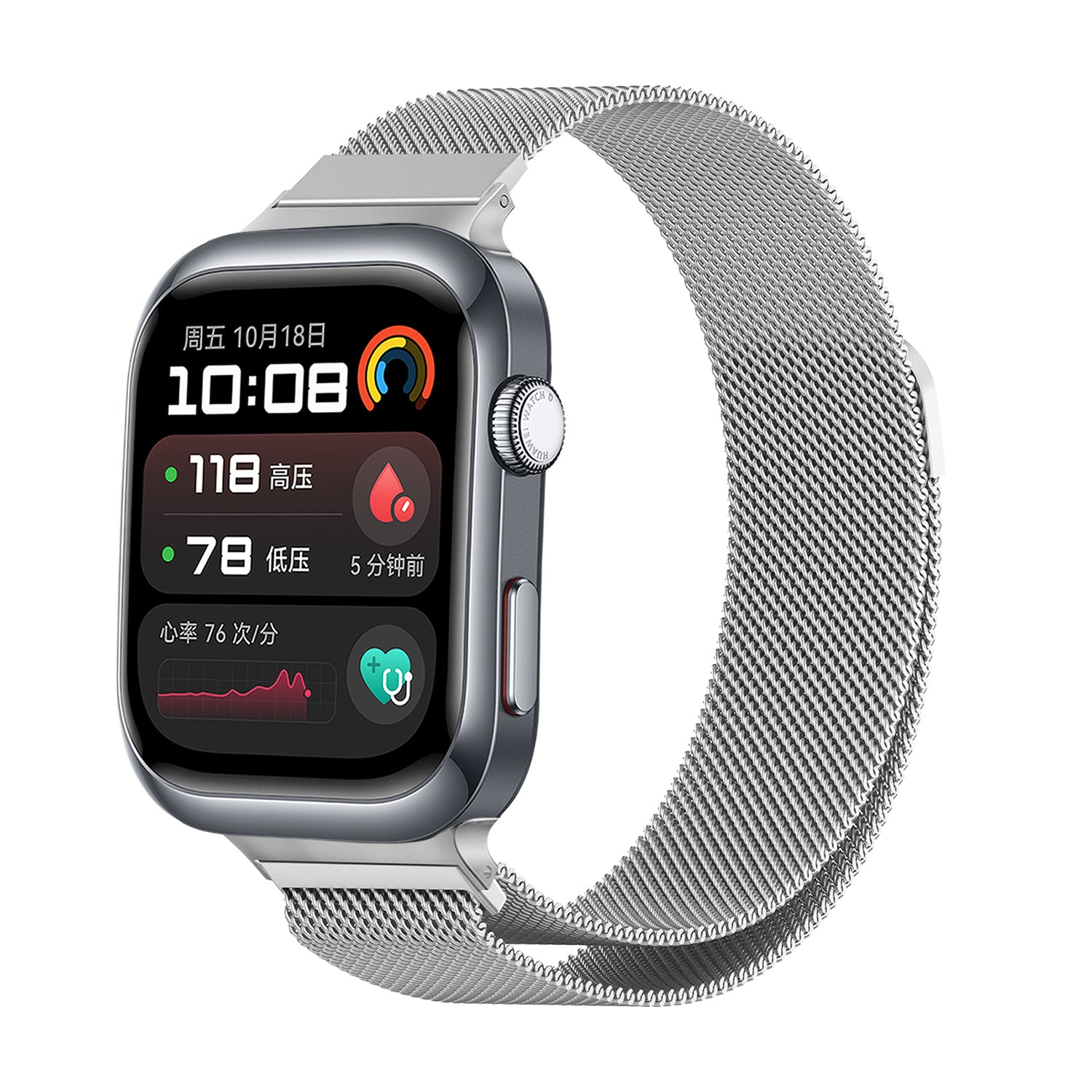 Correa milanesa Huawei Watch D2 (plata)