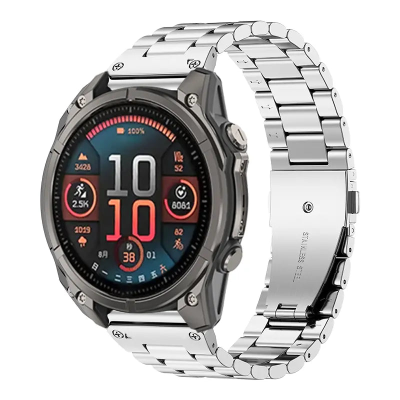 Garmin Instinct 2 Premium Steel Strap (Silver)