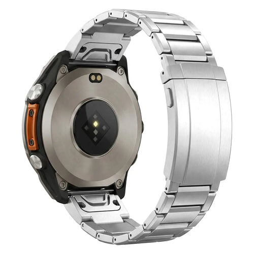 Garmin Forerunner 955 Adjustable Titanium Strap (Silver)