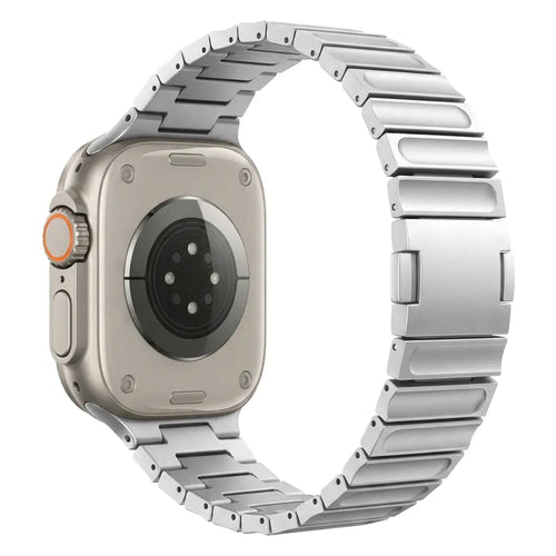 Bracelet titane magnétique Apple Watch Ultra (argent)