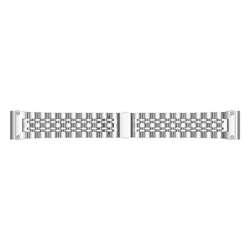 Correa acero '7 beads' premium Garmin Instinct E - 45mm (plata)