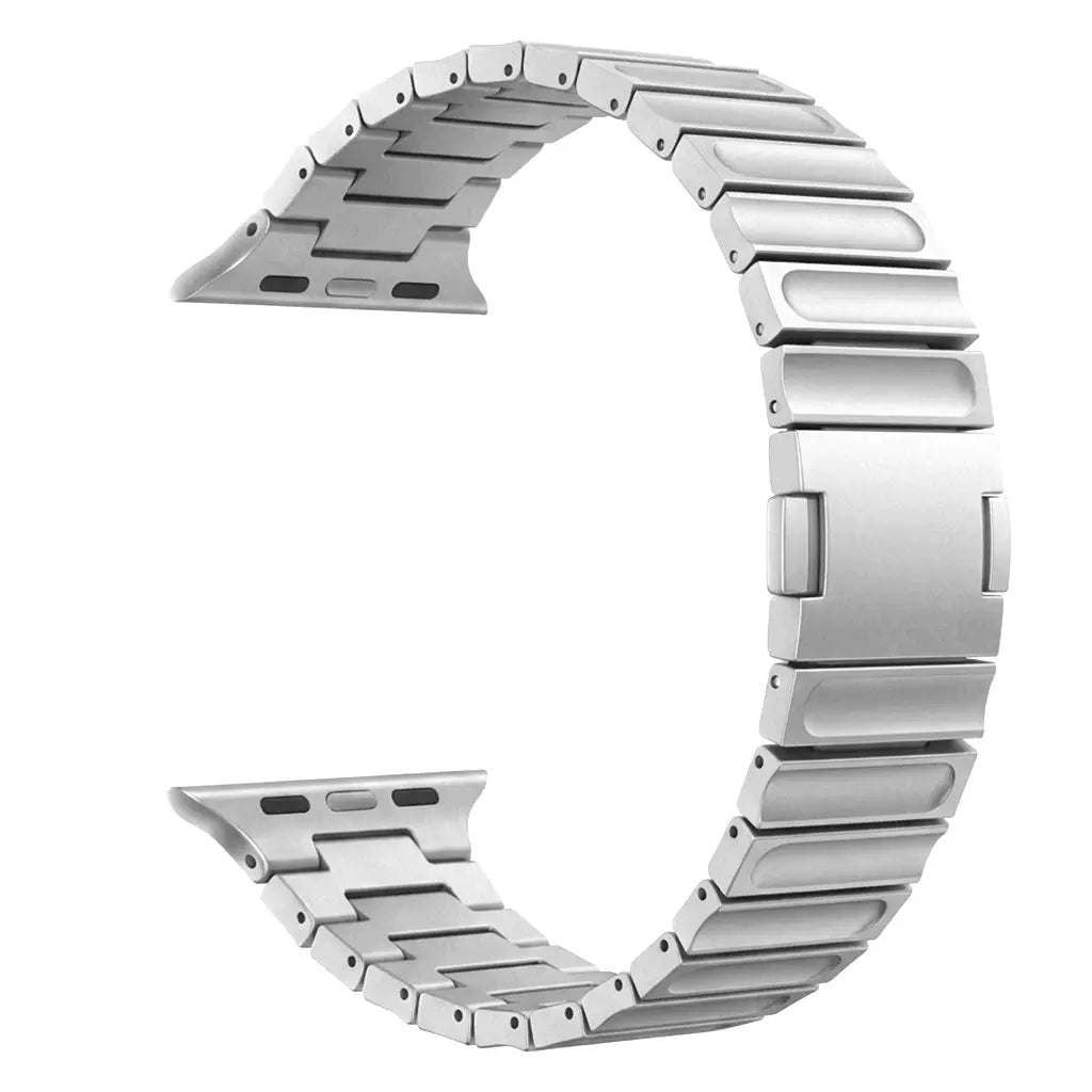 Bracelet titane magnétique Apple Watch Ultra (argent)