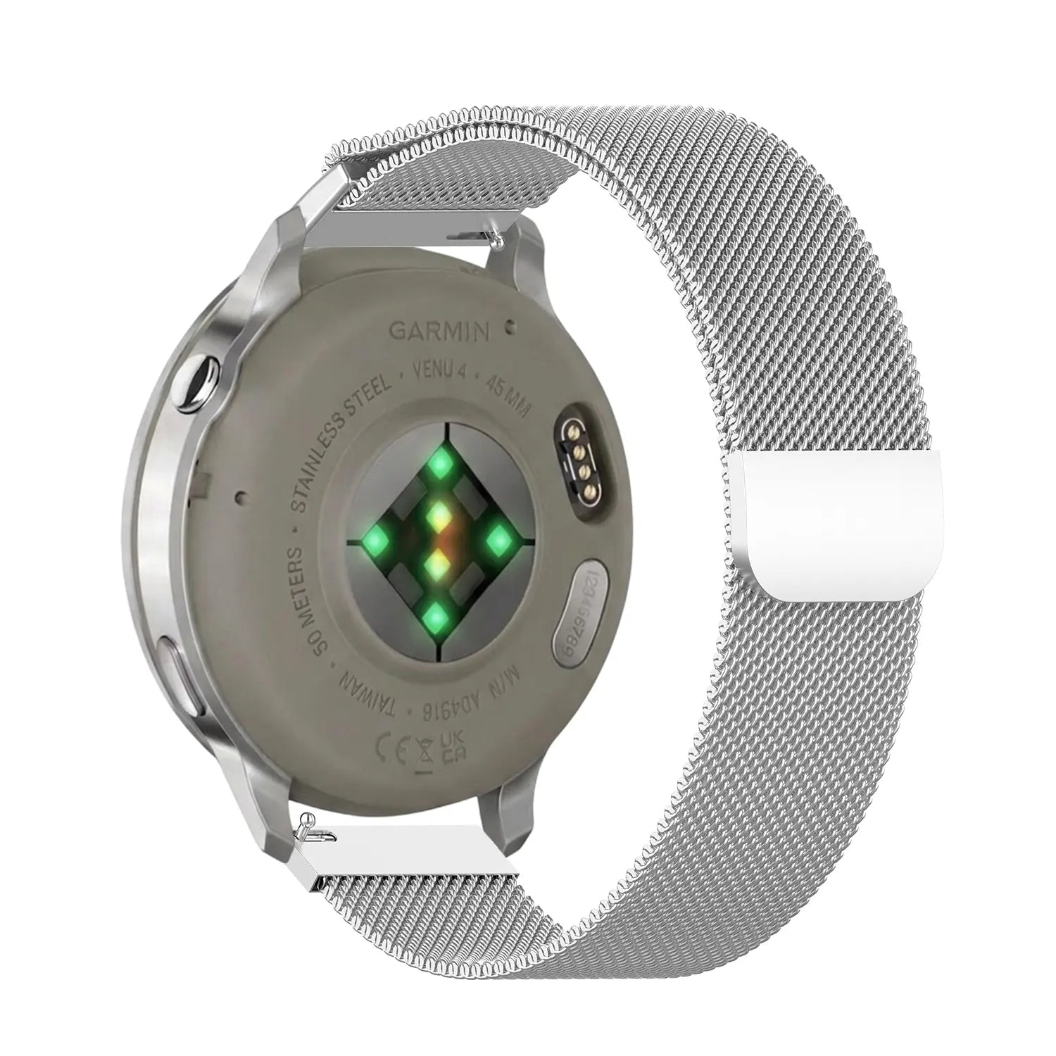 Garmin Forerunner 70 Milanese Armband (Silber)