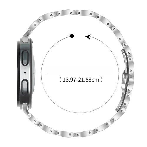 Bracelet acier fin Samsung Galaxy Watch 8 - 44mm (argent)