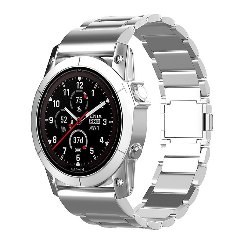 Correa titanio magnético Garmin Instinct E - 45mm (plateado)
