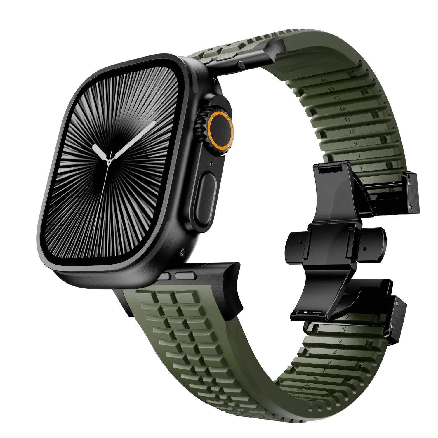 Correa silicona Premium Apple Watch (verde)