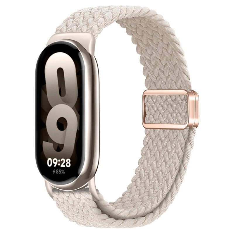Correa tejida Xiaomi Smart Band 8 (blanco estrella)