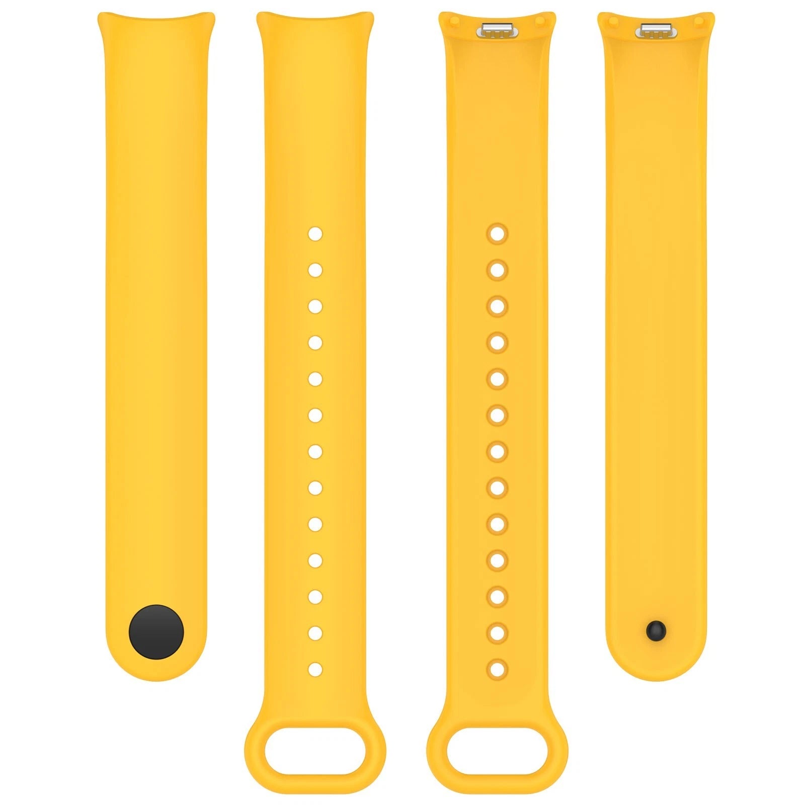 Correa silicona Xiaomi Smart Band 8 (amarillo)