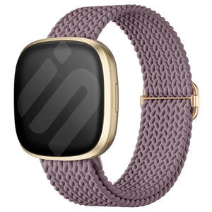 Nylon Adjustable Woven Strap, smoke purple