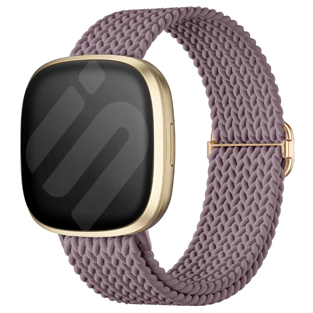 Nylon Adjustable Woven Strap, smoke purple