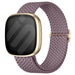 Fitbit Versa 3 verstelbaar geweven bandje (mauve)