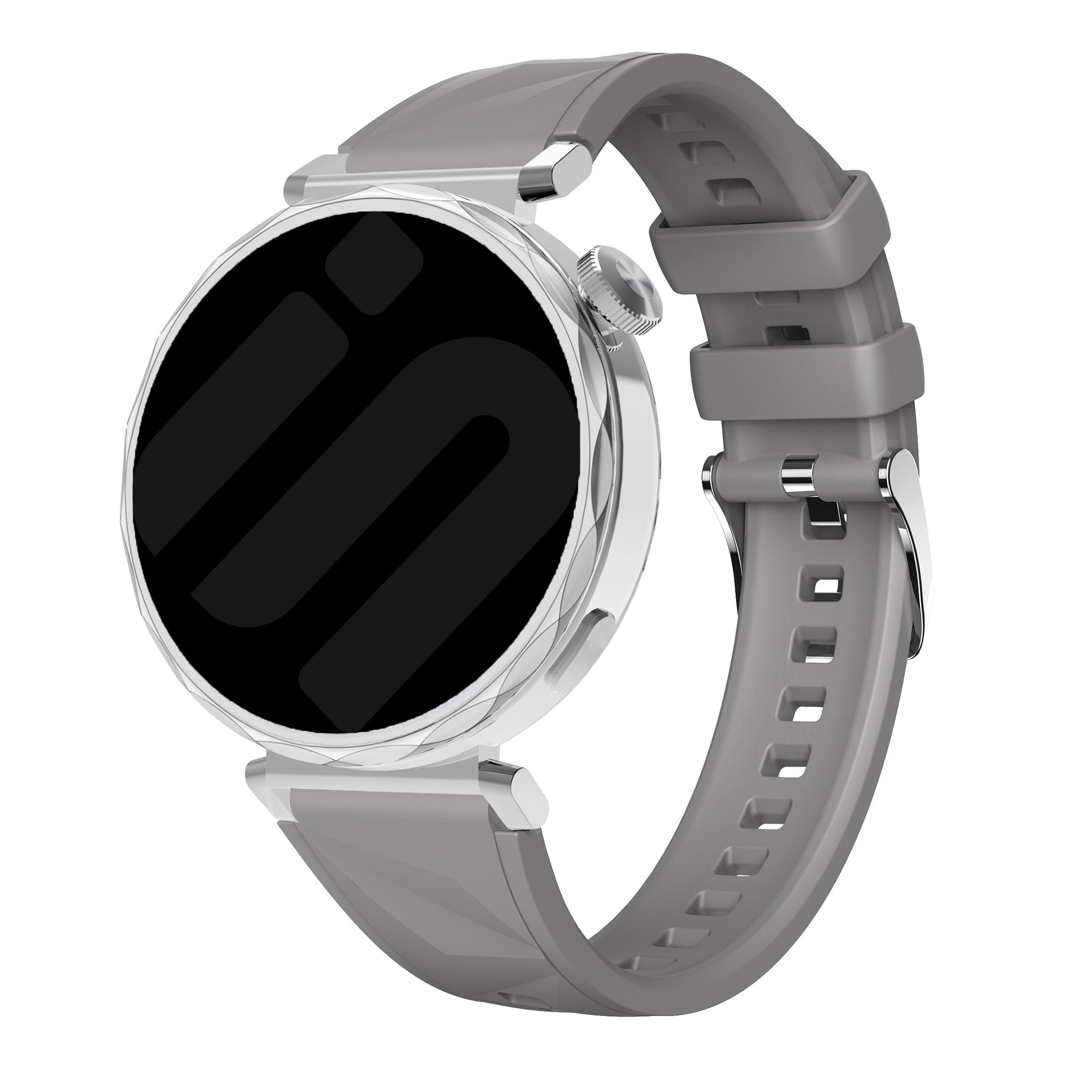 Huawei Watch GT 4 - 41 mm Premium Silicona Correa (gris oscuro)