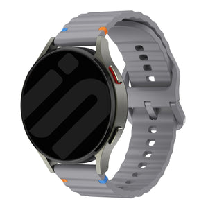 Huawei Watch GT 6 - 46mm Wave Silicone Strap (Dark Grey)
