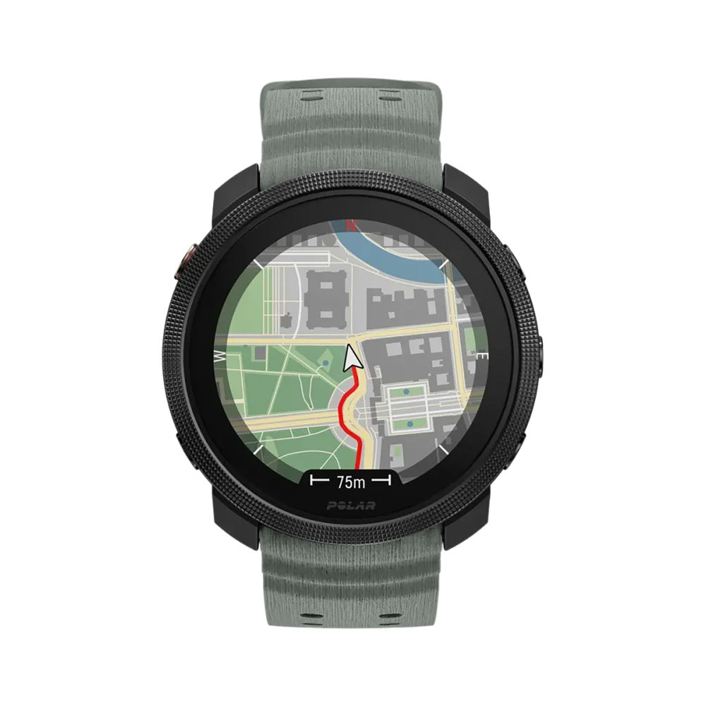 Polar Grit X Silicone Grain Strap (Dark Grey)