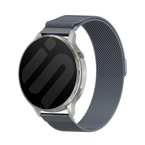 Garmin Forerunner 70 Milanese Armband (Space Grau)