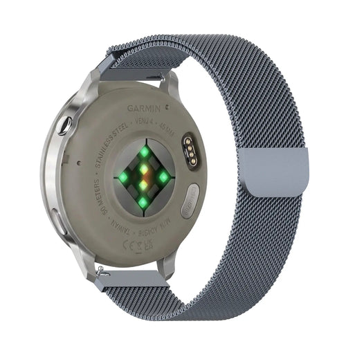 Garmin Forerunner 70 Milanese Armband (Space Grau)