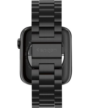 Spigen Correa acero inoxidable Modern Fit Apple Watch 42-44-45mm (negro)