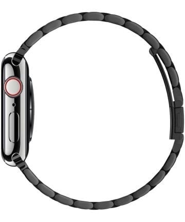 Spigen Correa acero inoxidable Modern Fit Apple Watch 42-44-45mm (negro)